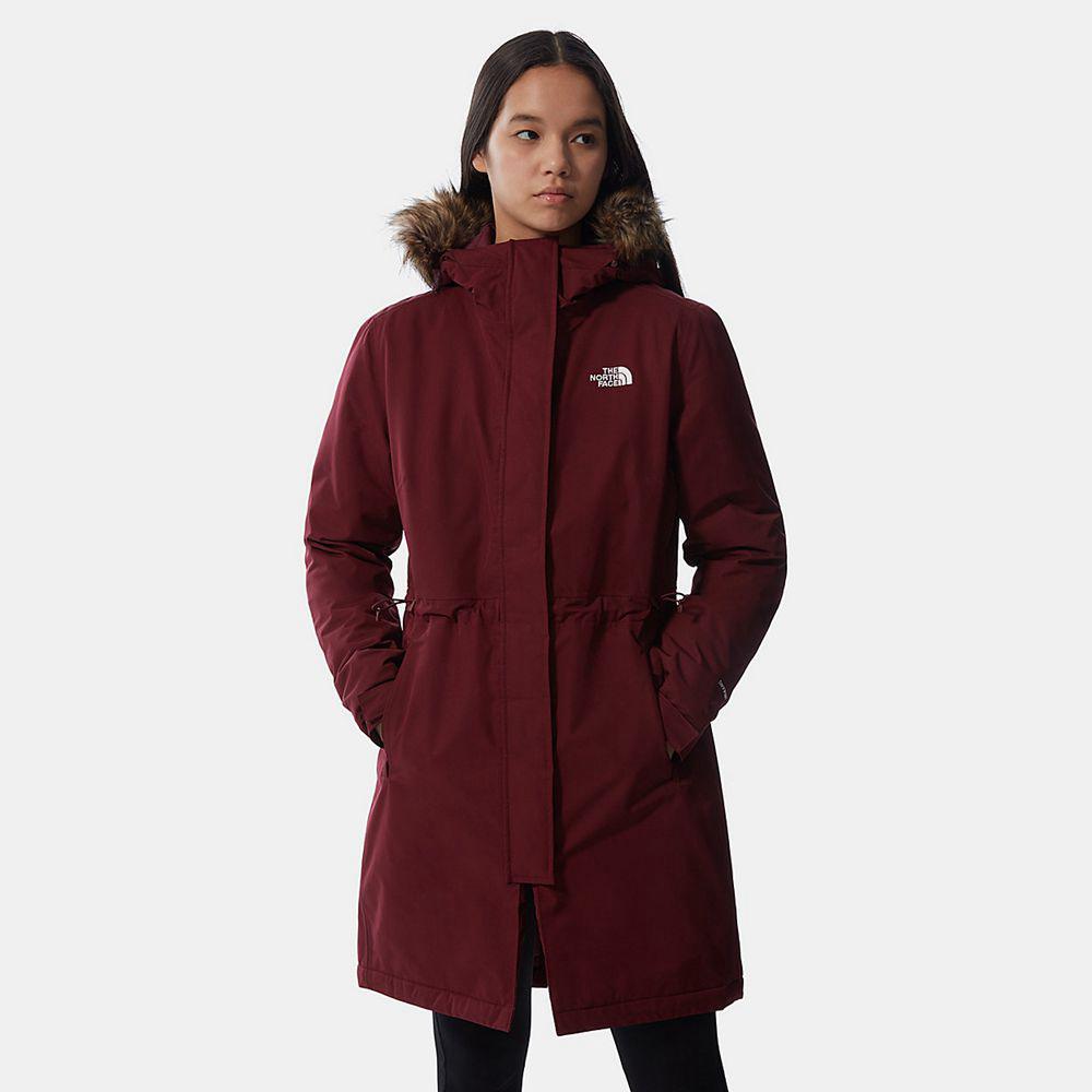 The North Face Zaneck Γυναικεια Πανωφόρια - Κοκκινα (SIGU89357)